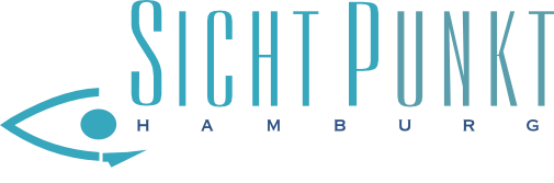 Das Logo von SichtPunkt-Hamburg: Visualtraining für Kinder und Erwachsene, ganzheitliche Brillenversorgung und