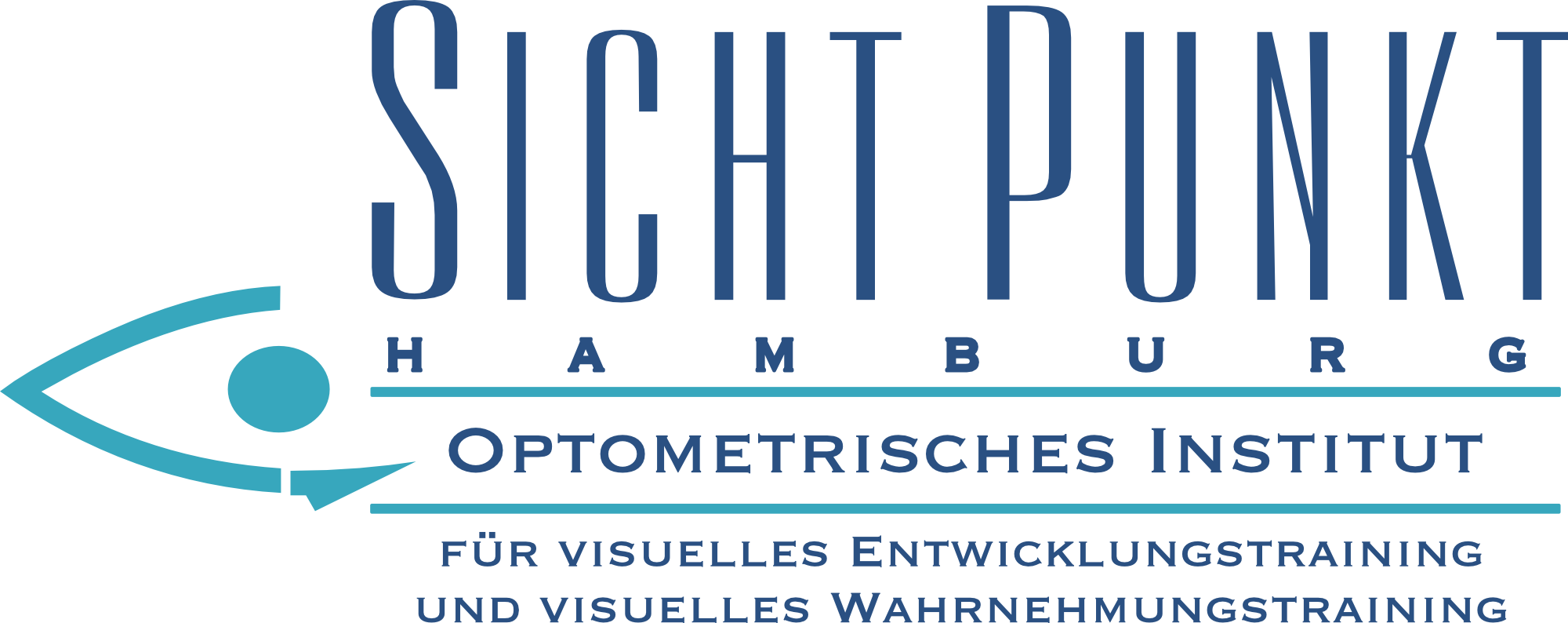 Das Logo von SichtPunkt-Hamburg Optometrisches Institut für visuelles Entwicklungstraining und visuelles Wahrnehmungstraining